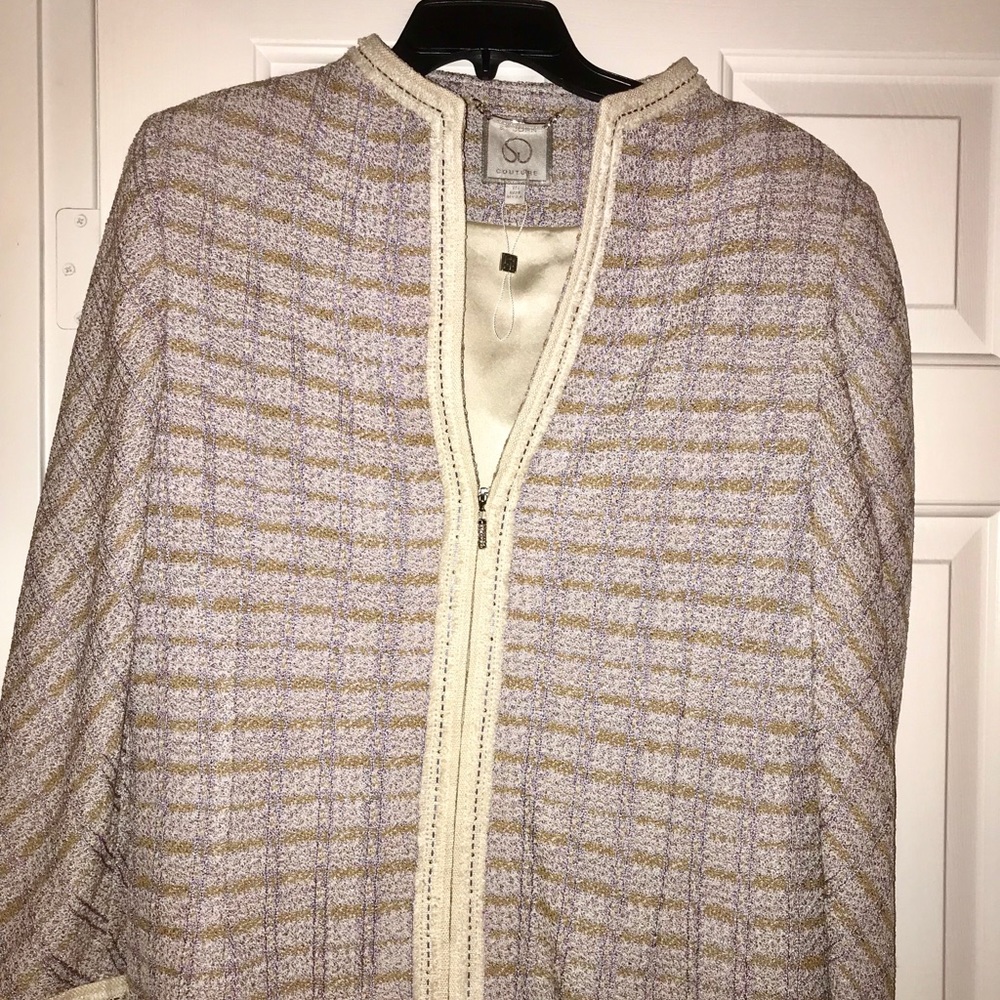 St John metallic jacket